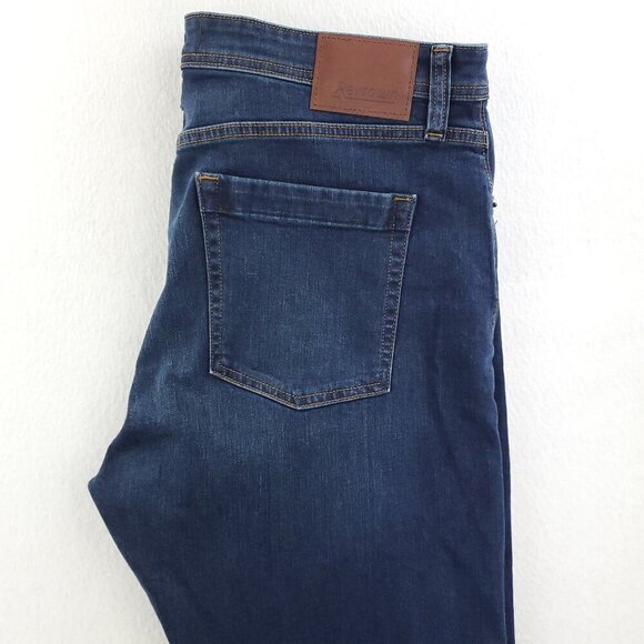 Revtown Decade Automatic Jeans Relaxed Straight Stretch Men "36x32" Actual 38x32 - Picture 10 of 12